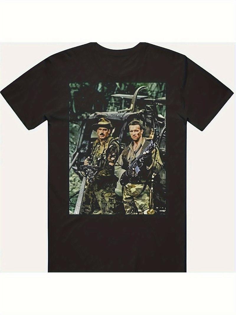 Vintage s Predator and Jesse Pattern Tshirt Heavyweight g Cotton Short Sleeve Tshirt S
Vintage s Predator and Jesse Pattern Tshirt Heavyweight g Cotton Short Sleeve Tshirt S