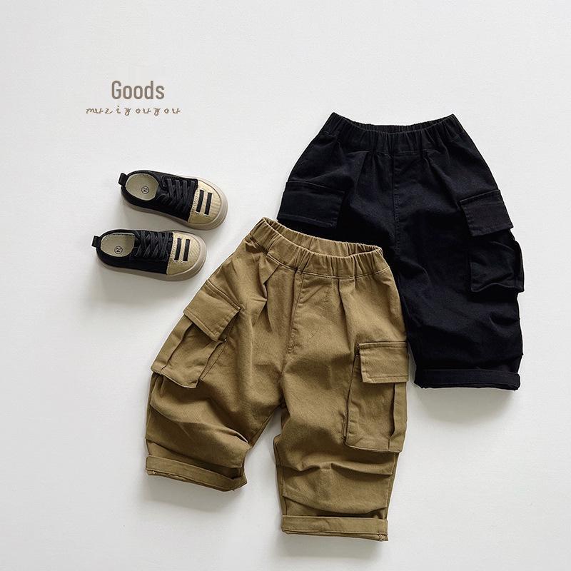 Kids Cargo Pants - 2025 Spring/Autumn Korean & Japanese Style, Loose Fit, Boys and Girls Wide Leg Casual Wear. 90 cm оливковий колір
Kids Cargo Pants - 2025 Spring/Autumn Korean & Japanese Style, Loose Fit, Boys and Girls Wide Leg Casual Wear. 90 cm оливковий колір