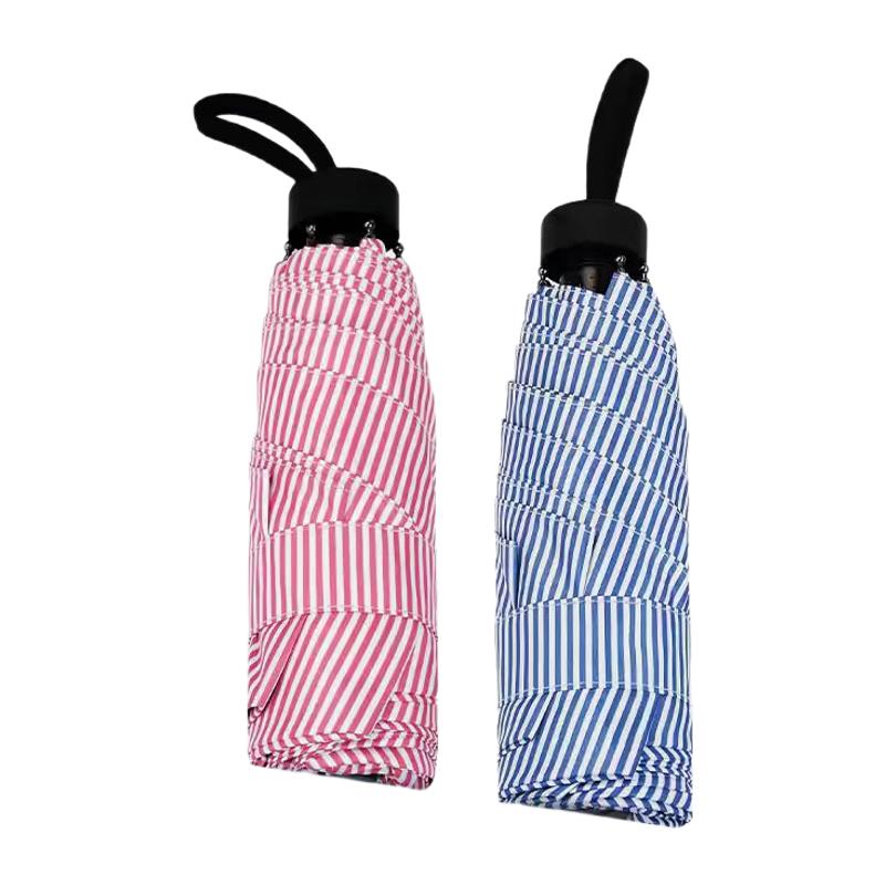 Paradise Striped Compact Sun & Rain Umbrella
Paradise Striped Compact Sun & Rain Umbrella