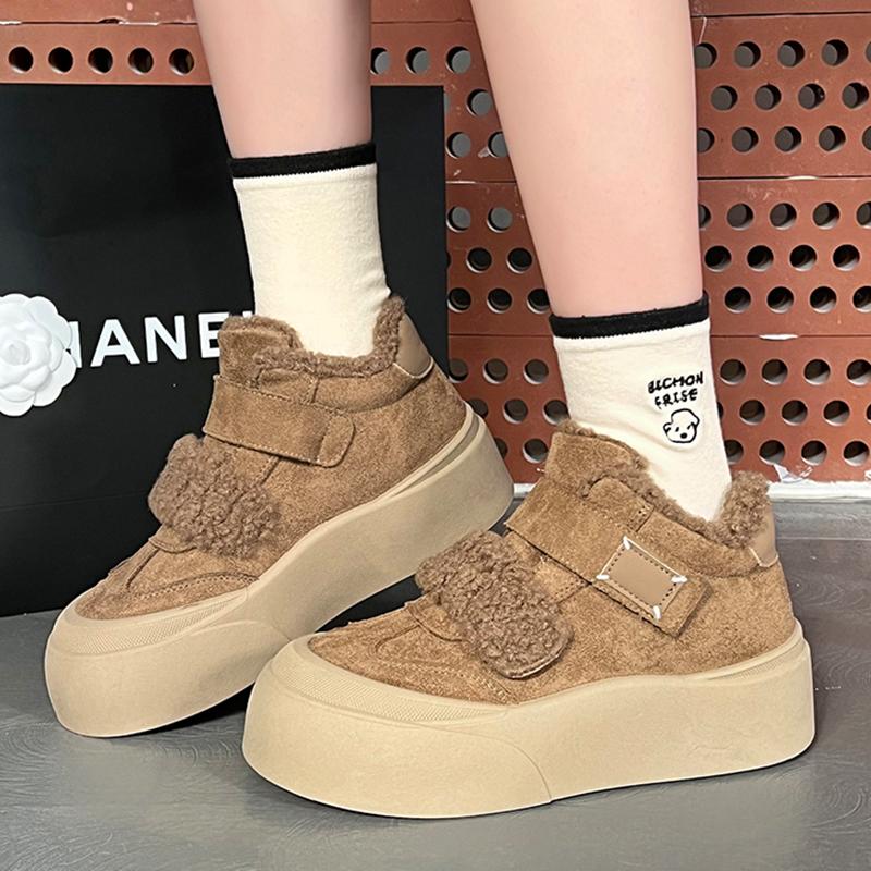 Fur Women Cotton Shoes Flats Platform Suede Fashion Shoes Winter Snow Warm Loafers Shoes New Cozy Sport Mujer Zapatillas 40
Fur Women Cotton Shoes Flats Platform Suede Fashion Shoes Winter Snow Warm Loafers Shoes New Cozy Sport Mujer Zapatillas 40