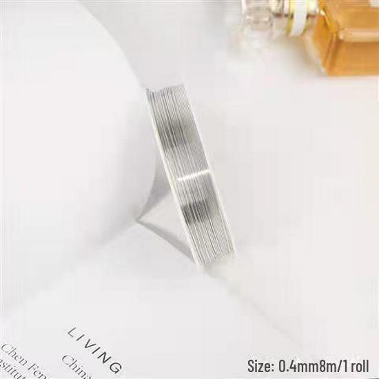 Котушка з мідного дроту для ювелірних виробів, манікюру, виготовлення шпильок, рукоділля своїми руками та формування металу 0.5mm wire diameter срібний
Котушка з мідного дроту для ювелірних виробів, манікюру, виготовлення шпильок, рукоділля своїми руками та формування металу 0.5mm wire diameter срібний