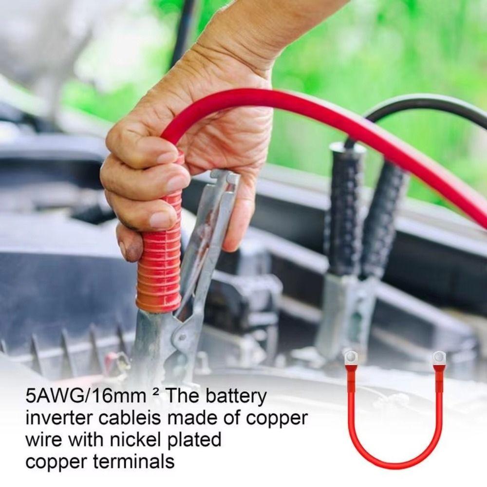 Высокоогнестойкий кабель инвертора аккумулятора 5AWG-16 мм^2 Кабель подключения аккумулятора мотоцикла
Высокоогнестойкий кабель инвертора аккумулятора 5AWG-16 мм^2 Кабель подключения аккумулятора мотоцикла
