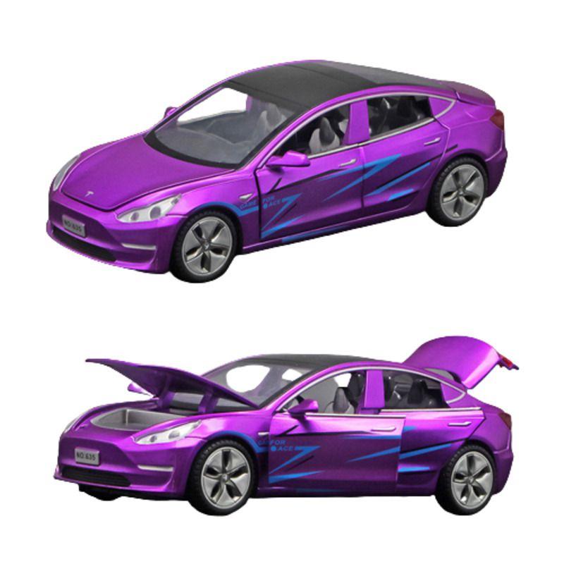 Stunning 132 Tesla Model 3 Alloy Car Diecast Toy With Sound Light Effects Perfect For Kids Collectors! фіолетовий
Stunning 132 Tesla Model 3 Alloy Car Diecast Toy With Sound Light Effects Perfect For Kids Collectors! фіолетовий