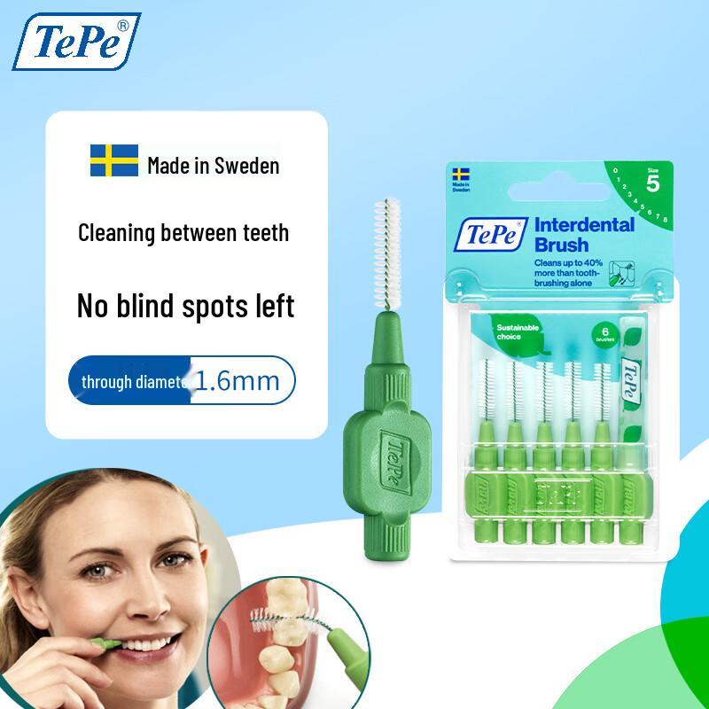 Tepe I-Type Orthodontic Interdental Brush
Tepe I-Type Orthodontic Interdental Brush