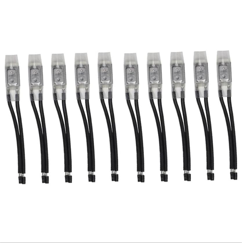 10 Pieces 17AM Motor Thermal Protector with Normally Closed Contacts for Temperature Control and Motor Overheat Safety AC250V 5A China Mainland
10 Pieces 17AM Motor Thermal Protector with Normally Closed Contacts for Temperature Control and Motor Overheat Safety AC250V 5A China Mainland
