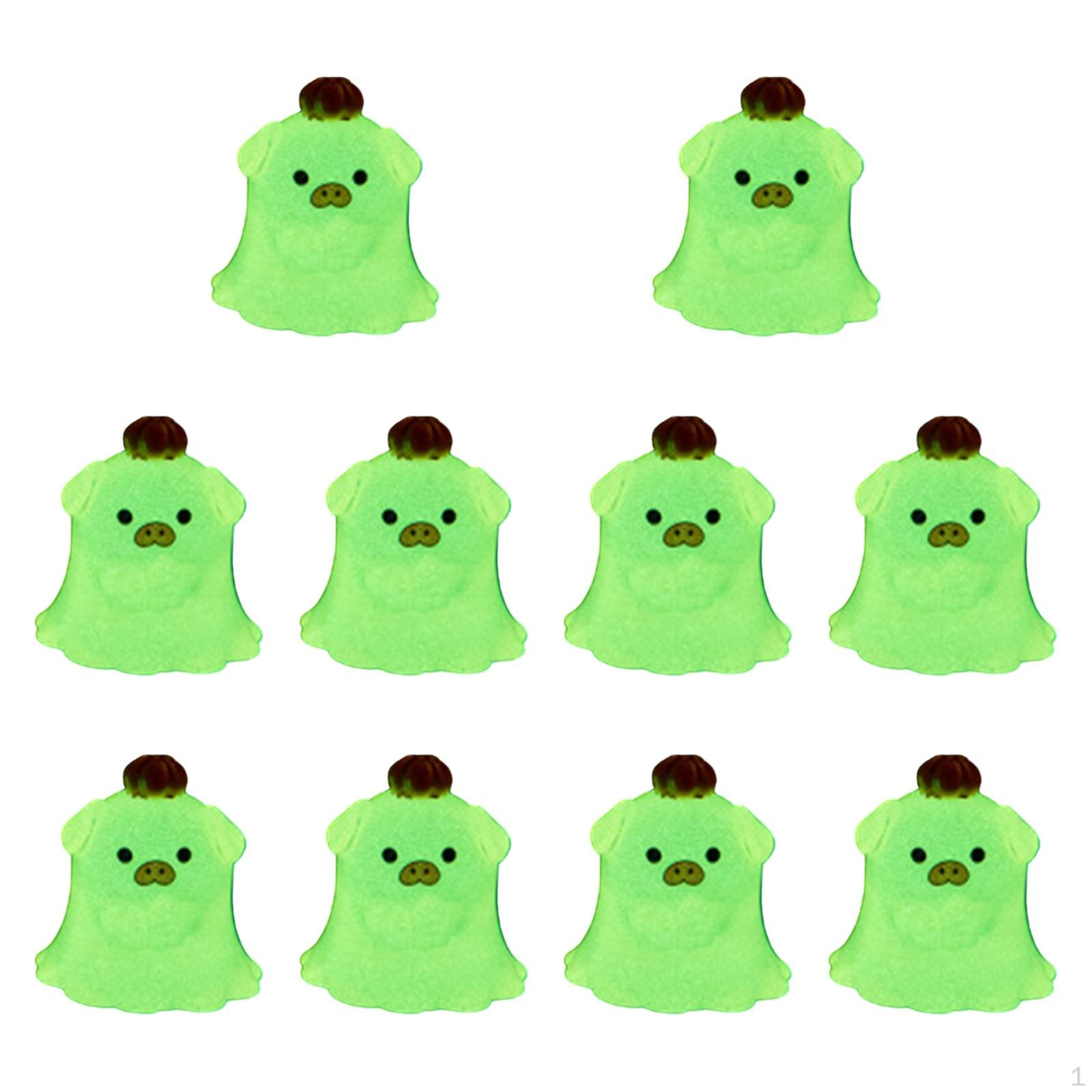 10 Luminous Mini Animal Figurines for Home Display And Gifting 2.5x2.2 cm_Green Dragon
10 Luminous Mini Animal Figurines for Home Display And Gifting 2.5x2.2 cm_Green Dragon