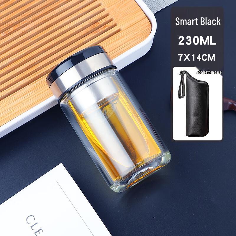 FAWLES Magnetic Tea Separation Glass Cup with Temperature Display
FAWLES Magnetic Tea Separation Glass Cup with Temperature Display