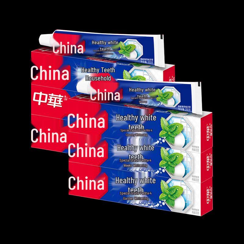 Zhonghua Healthy White Baking Soda Fresh Mint Toothpaste 6-Pack
Zhonghua Healthy White Baking Soda Fresh Mint Toothpaste 6-Pack