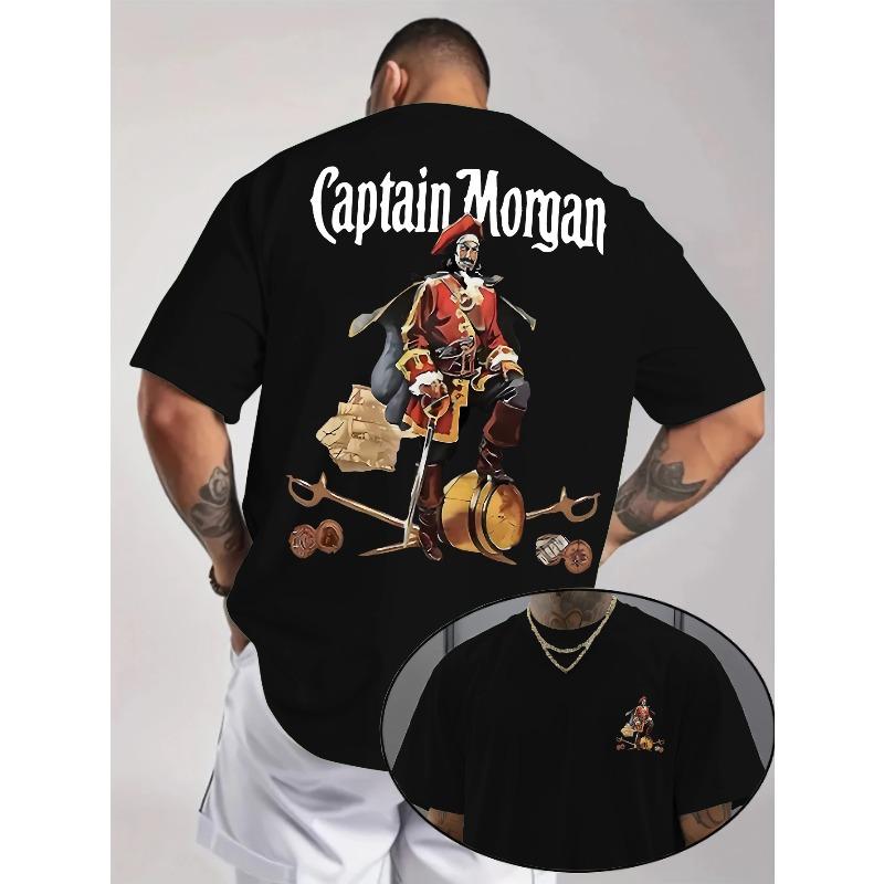 Men s Fashion Summer Comfortable Round Neck T-Shirt, Casual Sport Short Sleeve, Captain for MORGAN Letter Graphic Print Short Sleeve Top 4XL чорний
Men s Fashion Summer Comfortable Round Neck T-Shirt, Casual Sport Short Sleeve, Captain for MORGAN Letter Graphic Print Short Sleeve Top 4XL чорний