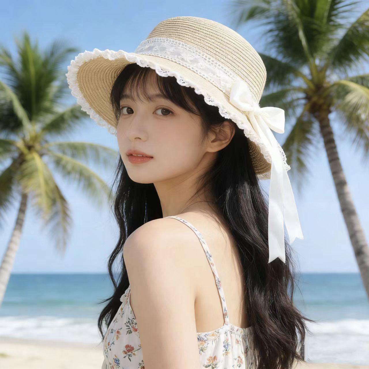Spring and summer new vacation style hat sweet outdoor visor hat women s sunscreen hat trend M(56-58cm)
Spring and summer new vacation style hat sweet outdoor visor hat women s sunscreen hat trend M(56-58cm)