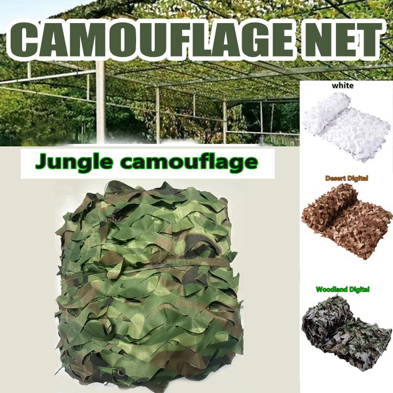 Outdoor sunshade reinforced camouflage net swimming pool beach pavilion garden sunshade camouflage canvas net tent 7 colors 2x2m
Outdoor sunshade reinforced camouflage net swimming pool beach pavilion garden sunshade camouflage canvas net tent 7 colors 2x2m