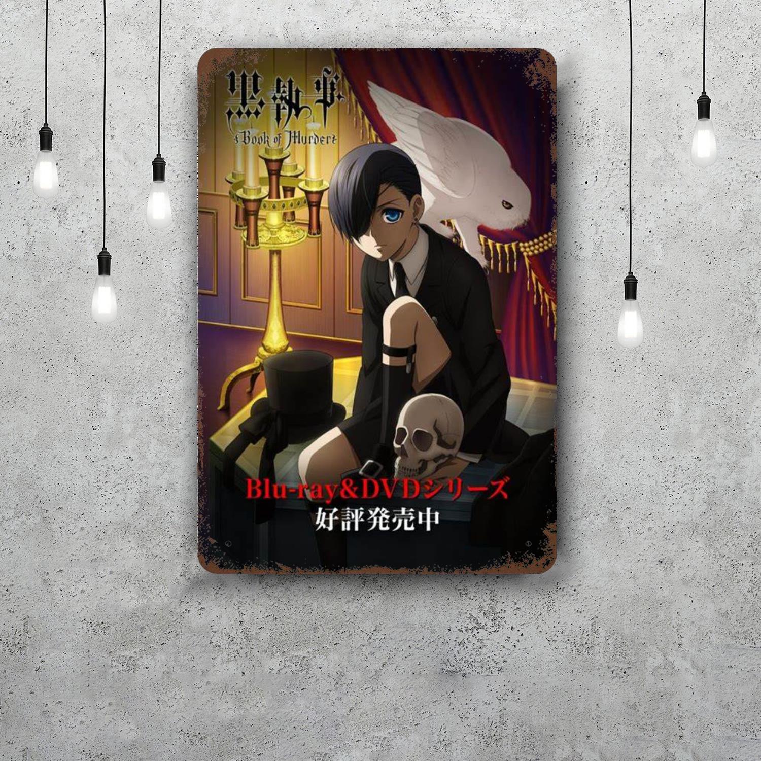 kuroshitsuji Metal Signs wall decor Vintage Tin Signs Captain Metal Poster Decor for Bar Pub Club Wall Decoration 20x30cm(7.8x11.8inch)
kuroshitsuji Metal Signs wall decor Vintage Tin Signs Captain Metal Poster Decor for Bar Pub Club Wall Decoration 20x30cm(7.8x11.8inch)