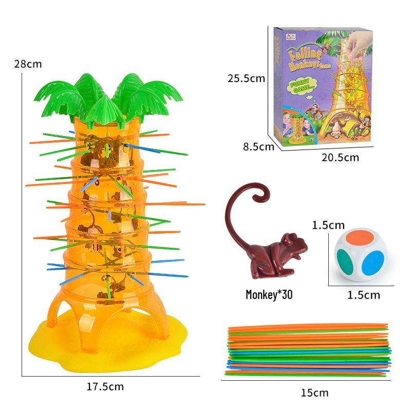 Monkey Tree Climbing Game for Kids - Flip and Catch Educational Toy for Fun Parent-Child Interaction
Monkey Tree Climbing Game for Kids - Flip and Catch Educational Toy for Fun Parent-Child Interaction