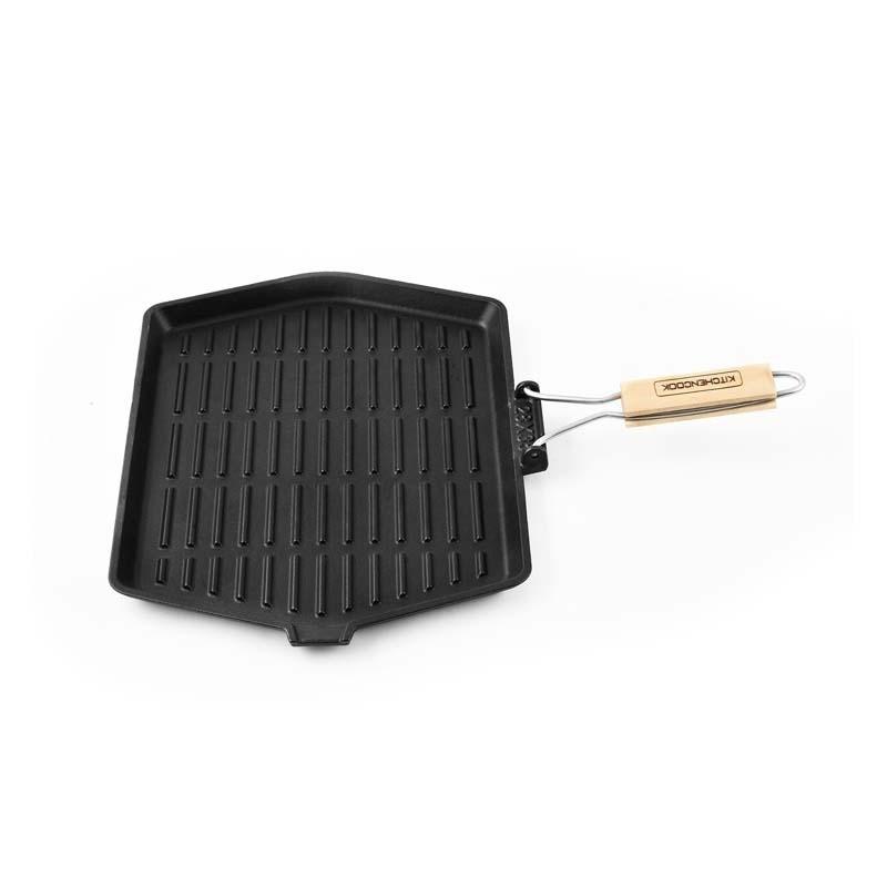 Прямоугольный гриль из эмалированного чугуна 35 X 28 см Grill3528a Tfi Kitchencook