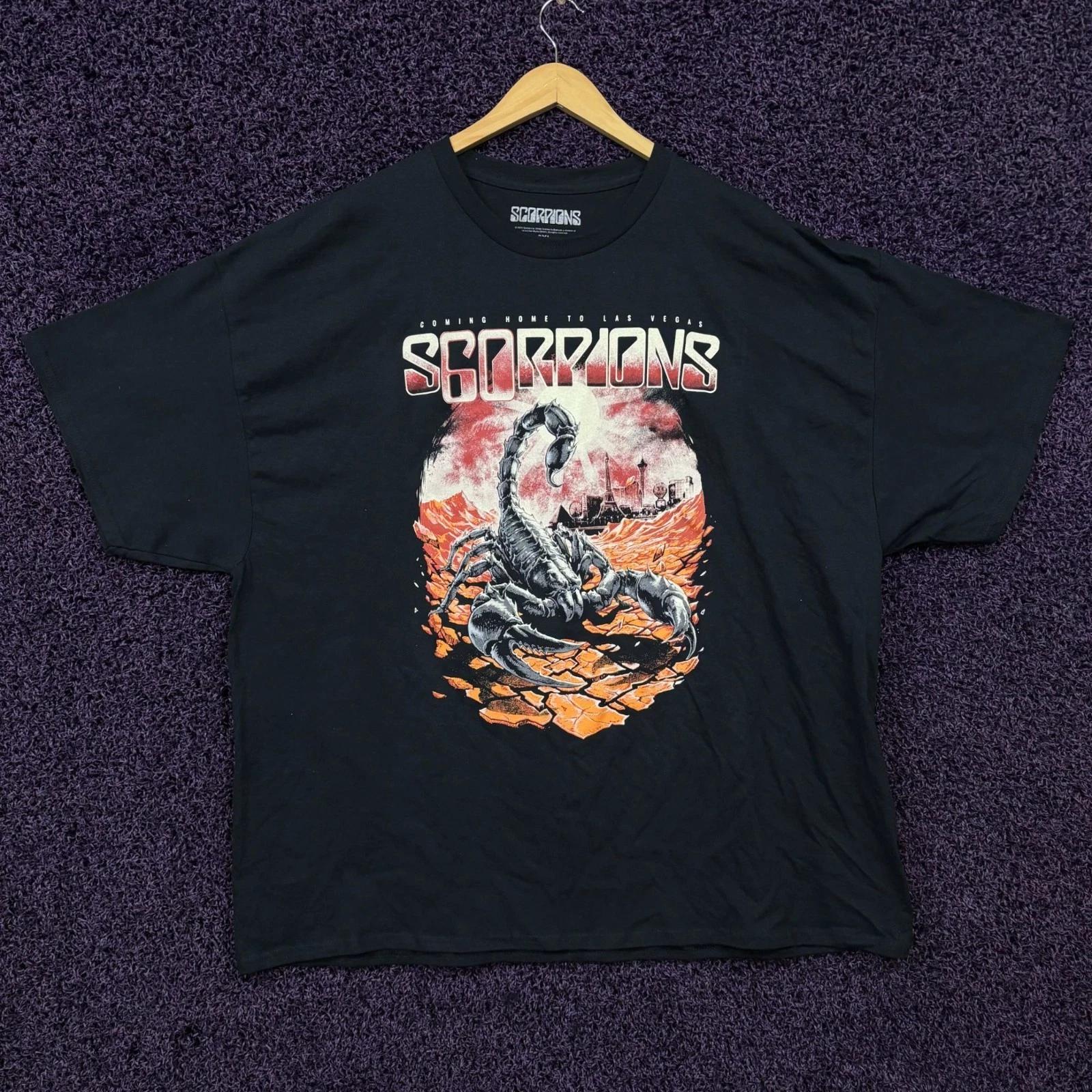 Scorpions Coming Home 60TH Anniversary Tour Las Vegas Stop T-Shirt Size 3XL XL
Scorpions Coming Home 60TH Anniversary Tour Las Vegas Stop T-Shirt Size 3XL XL