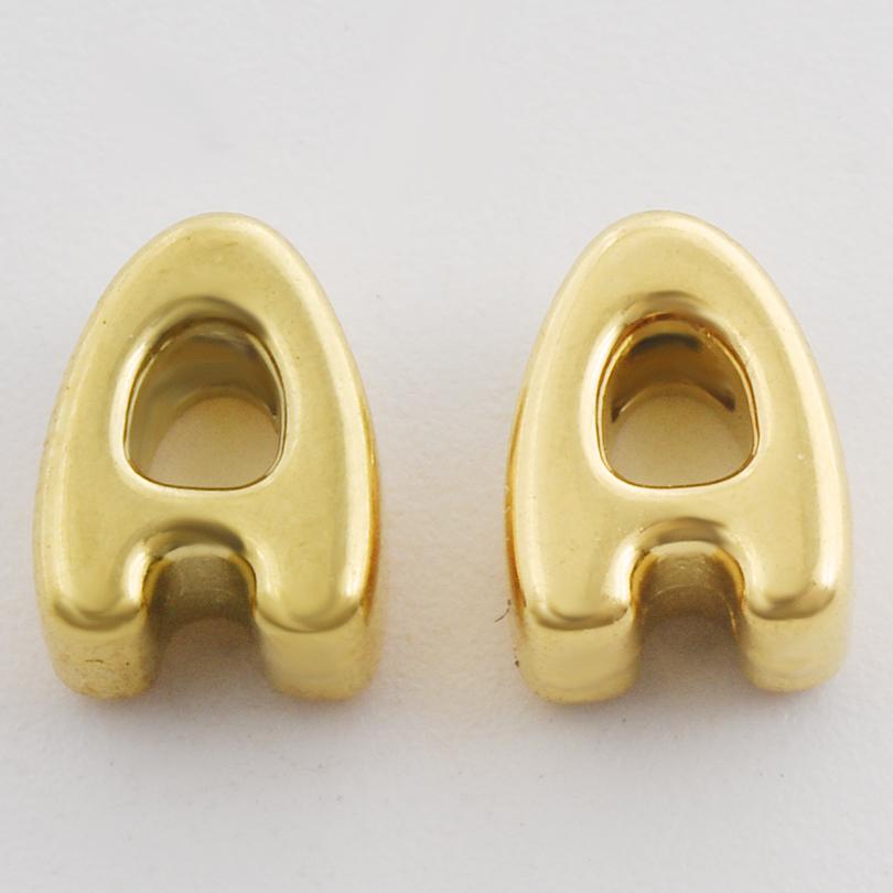 3/6pcs Real Gold Plated A-Z Stainless Steel Beads For Jewelry Making Supplies 2mm Hole Spacer/Loose Bead DIY Handmade Materials 3pcs
3/6pcs Real Gold Plated A-Z Stainless Steel Beads For Jewelry Making Supplies 2mm Hole Spacer/Loose Bead DIY Handmade Materials 3pcs
