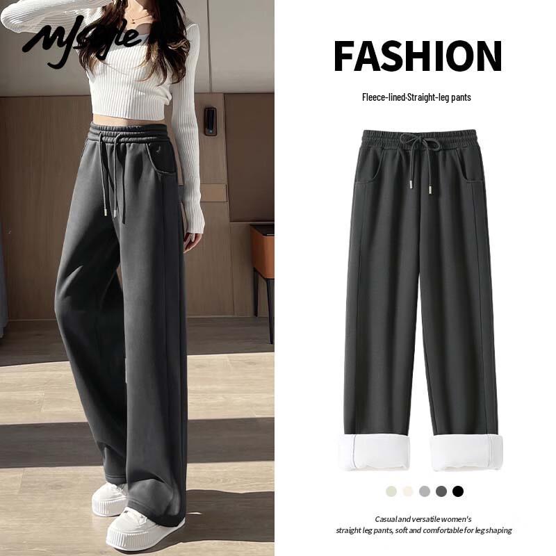 Женские брюки прямого кроя на флисовой подкладке MJ STYLE L
Женские брюки прямого кроя на флисовой подкладке MJ STYLE L