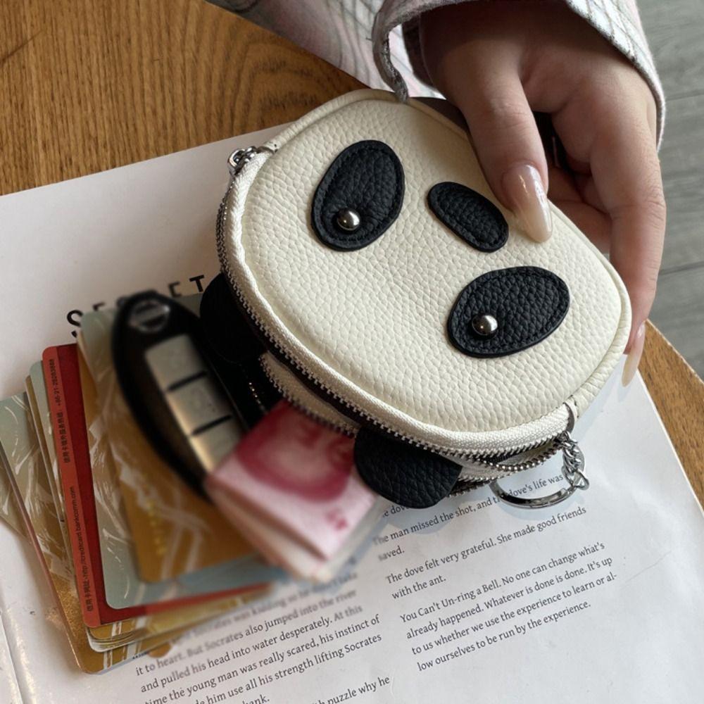with Keychain Panda Wallet Card Bag Cute Card Holder Change Bag PU Leather Coin Purse Outdoor Style 1
with Keychain Panda Wallet Card Bag Cute Card Holder Change Bag PU Leather Coin Purse Outdoor Style 1