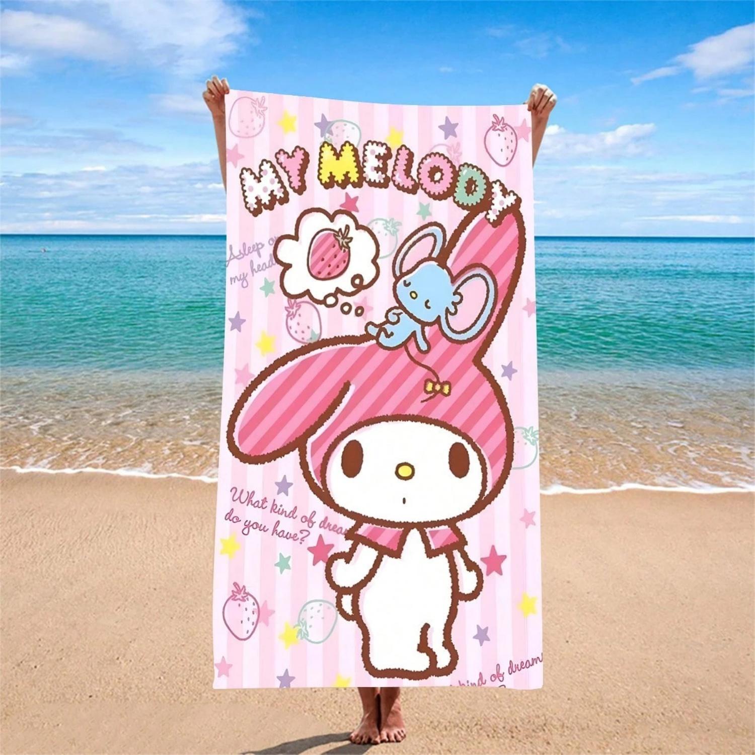1PC Sanrio Beach Towel,Soft,Skin-Friendly, Quick-Dry, Sand-Resistant,Can Be Worn Or Spread Out, Multi-Functional W40*H60(CM)
1PC Sanrio Beach Towel,Soft,Skin-Friendly, Quick-Dry, Sand-Resistant,Can Be Worn Or Spread Out, Multi-Functional W40*H60(CM)