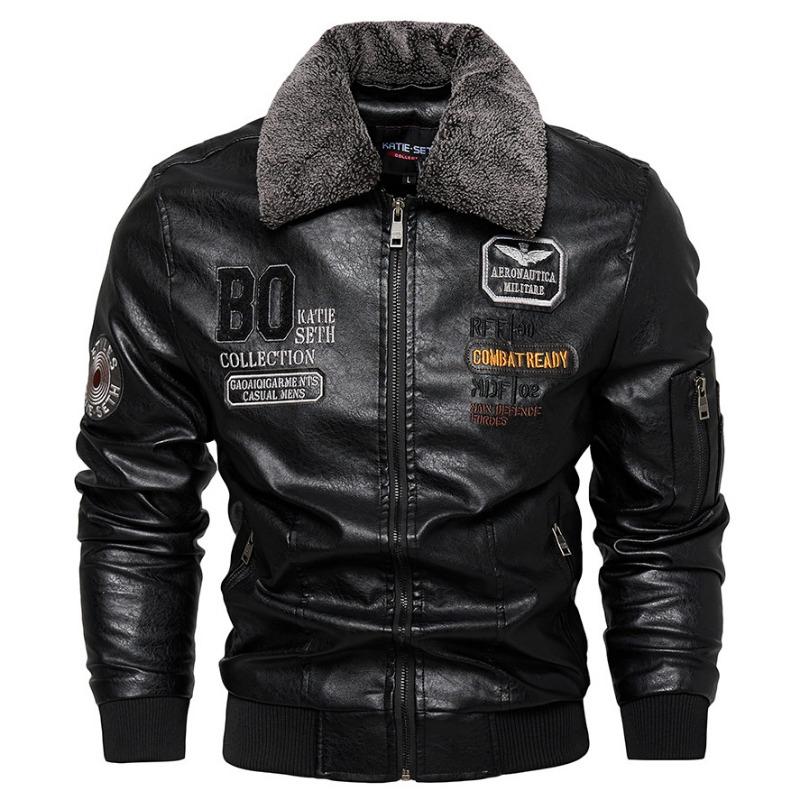 Winter Leather Jacket for Men New Style Middle and Old Lapel Men s Velvet Large Size Leather Jacket 3XL
Winter Leather Jacket for Men New Style Middle and Old Lapel Men s Velvet Large Size Leather Jacket 3XL