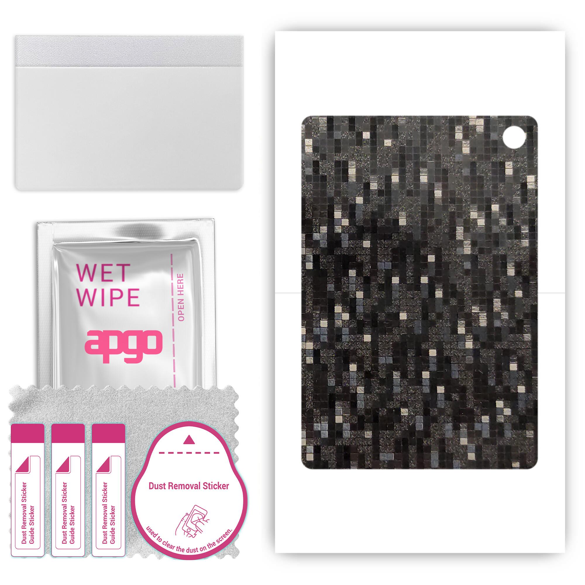 Apgo Protective Skin Sticker для задньої панелі, сумісної з Teclast P25, Wrap Film, Foil, Vinyl - Pattern Carbon Black Pixel
Apgo Protective Skin Sticker для задньої панелі, сумісної з Teclast P25, Wrap Film, Foil, Vinyl - Pattern Carbon Black Pixel