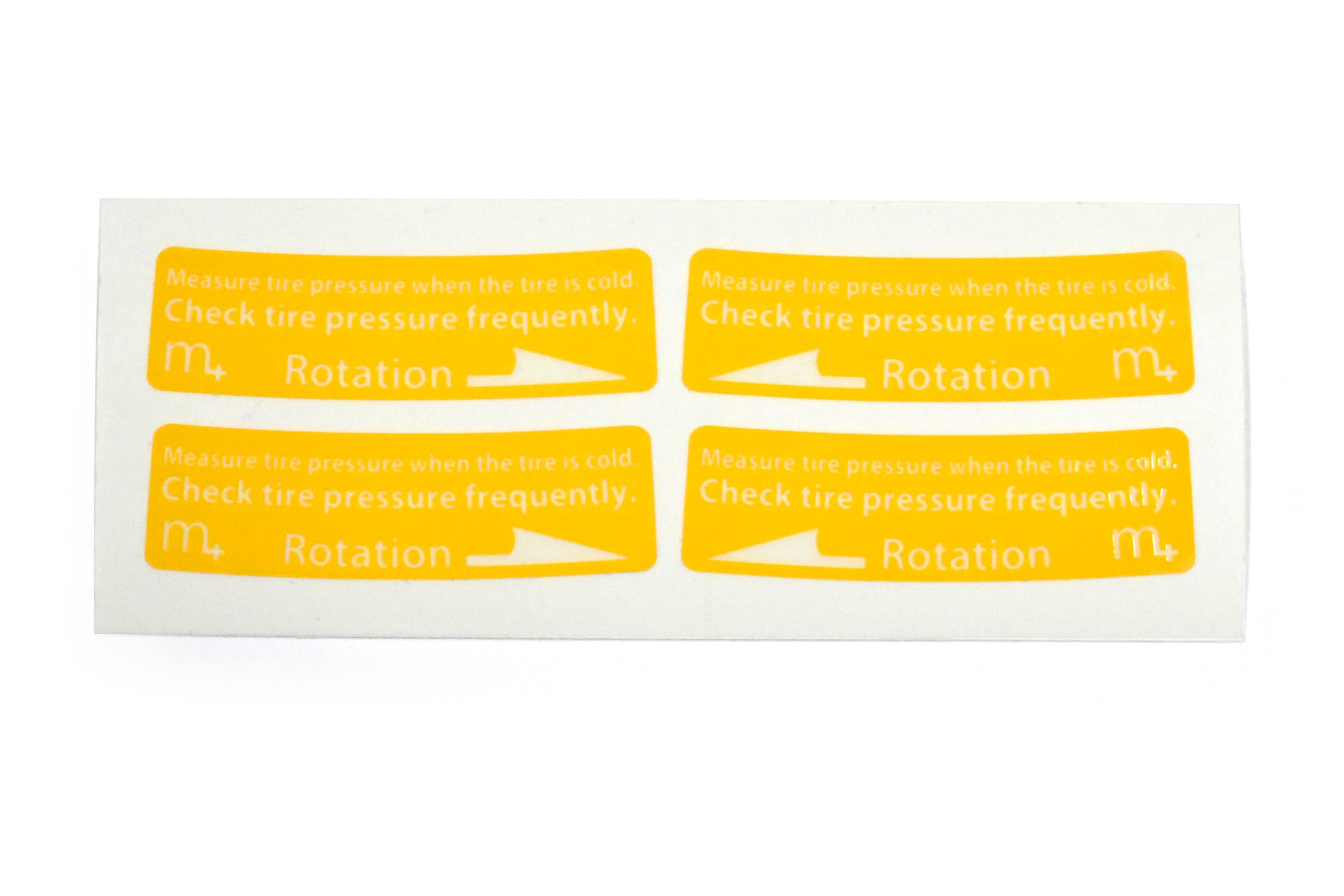 m+ wheel rim sticker yellow
m+ wheel rim sticker yellow