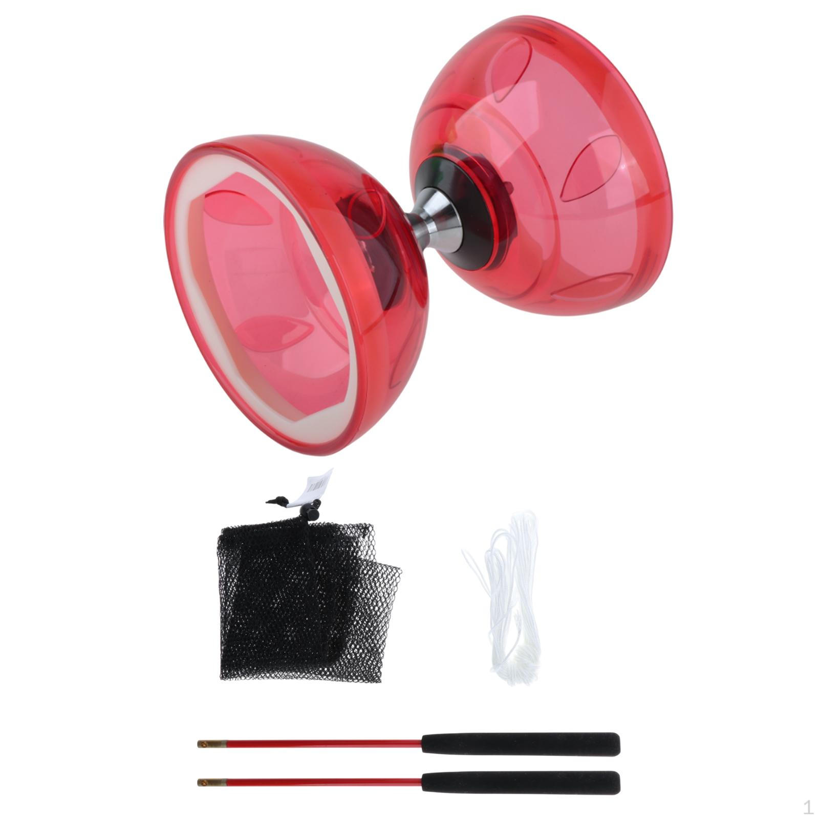 Китайский набор «Диаболо» с мячом, забавная гибкая легкая классика с палками и веревками S Red
Китайский набор «Диаболо» с мячом, забавная гибкая легкая классика с палками и веревками S Red