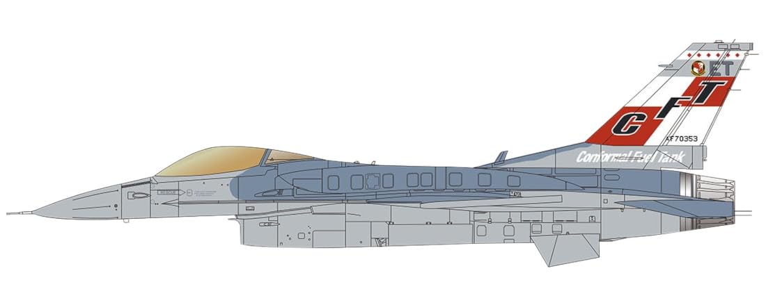 PLATZ American Fighter Fighting Falcon with Conformal Set Included Plastic Model 1/144 F-16C Tank/Weapon PF-60SP
PLATZ American Fighter Fighting Falcon with Conformal Set Included Plastic Model 1/144 F-16C Tank/Weapon PF-60SP