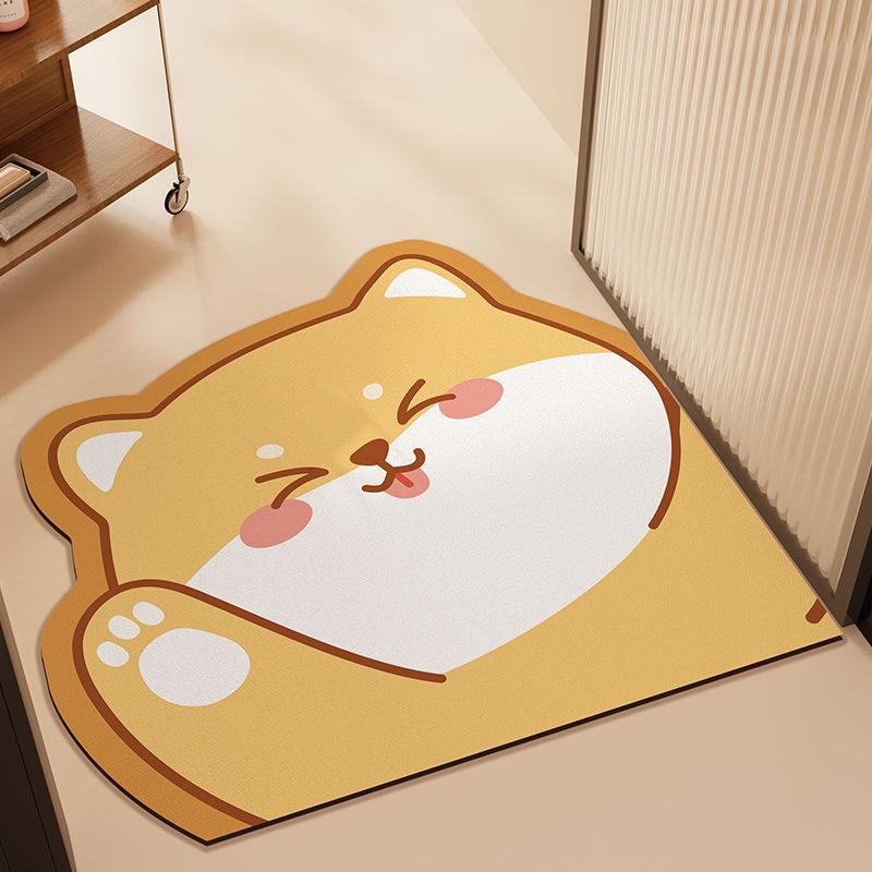 Cartoon Diatom Mud Bathroom Floor Mat Bathroom Doorway Odd Shape Absorbing Door Mat Bathroom New Non-slip Foot Mat 50*50cm
Cartoon Diatom Mud Bathroom Floor Mat Bathroom Doorway Odd Shape Absorbing Door Mat Bathroom New Non-slip Foot Mat 50*50cm
