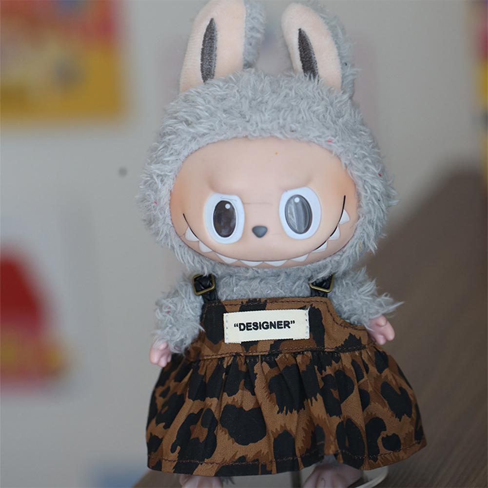 Miniature Leopard Print Back Dress for 17cm Labubu Dolls Cute DIY Doll Clothes Fashion Accessories Lovely Outfit Gifts for Girls Friends
Miniature Leopard Print Back Dress for 17cm Labubu Dolls Cute DIY Doll Clothes Fashion Accessories Lovely Outfit Gifts for Girls Friends