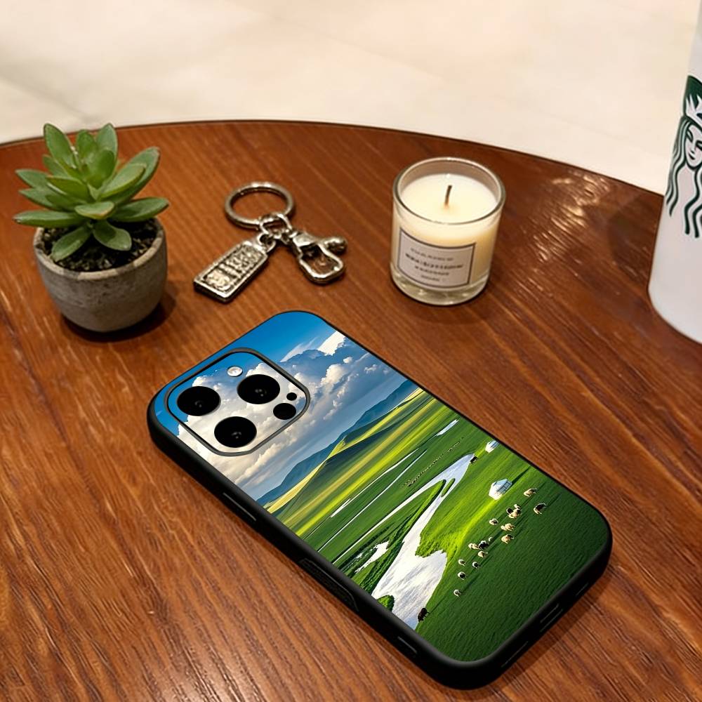 Grassland Phone Case For iPhone 17,16,15,14,13,12,11 Plus,Pro Max,XS,Soft Silicone Black Cover iPhone14Pro
Grassland Phone Case For iPhone 17,16,15,14,13,12,11 Plus,Pro Max,XS,Soft Silicone Black Cover iPhone14Pro