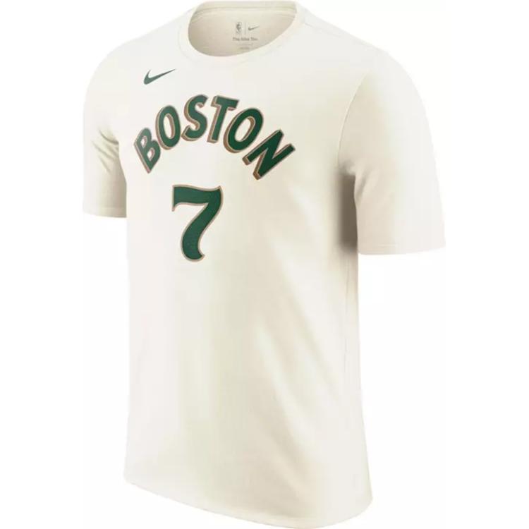 Nike Boston Celtics 2023-24 City Edition Jaylen Brown #7 Crew Neck Letter Print Casual Short Sleeve T-Shirt Men T-Shirt White FN1202-138 XXL
Nike Boston Celtics 2023-24 City Edition Jaylen Brown #7 Crew Neck Letter Print Casual Short Sleeve T-Shirt Men T-Shirt White FN1202-138 XXL