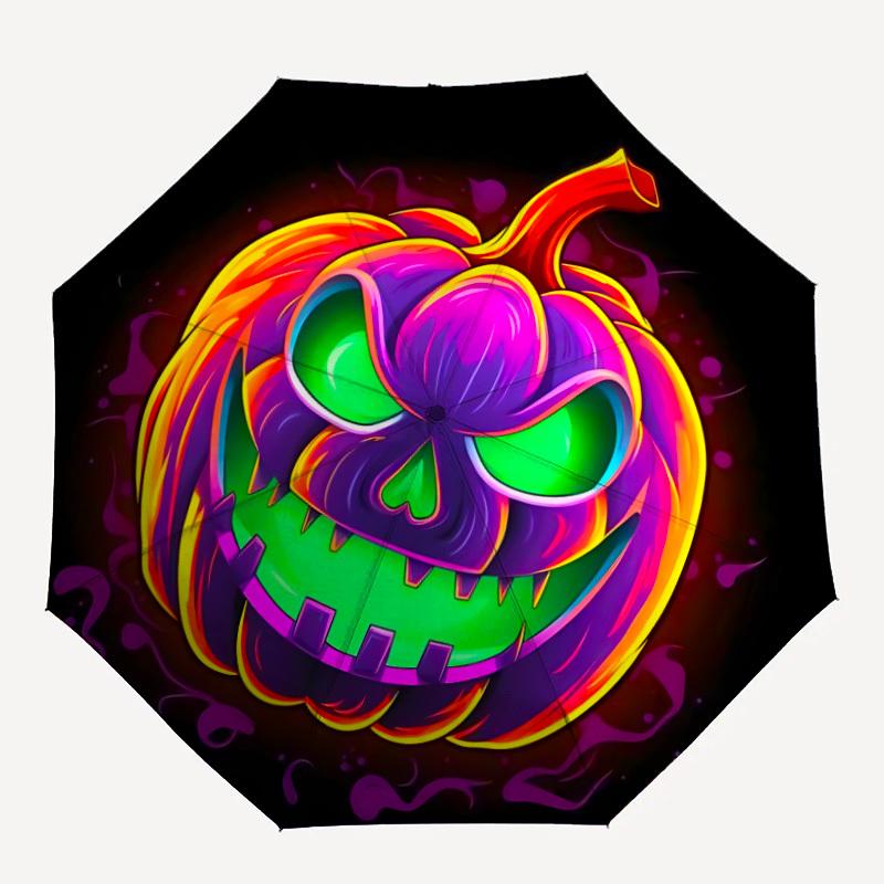 1pc Pumpkin Halloween Automatic Folding Umbrella Portable Collapsible Umbrella for All Seasons, 8-Rib Durable Construction, Perfect Gift 080
1pc Pumpkin Halloween Automatic Folding Umbrella Portable Collapsible Umbrella for All Seasons, 8-Rib Durable Construction, Perfect Gift 080