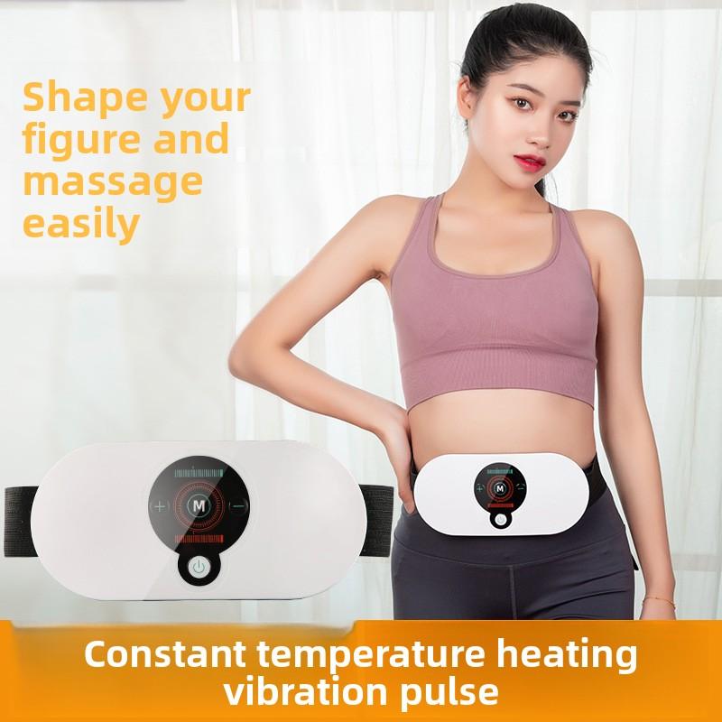 Waist Massager Abdominal Back Multifunctional Massager Micro Current Pulse Hot Compress Vibration Warm Palace Treasure Waist Belt English
Waist Massager Abdominal Back Multifunctional Massager Micro Current Pulse Hot Compress Vibration Warm Palace Treasure Waist Belt English