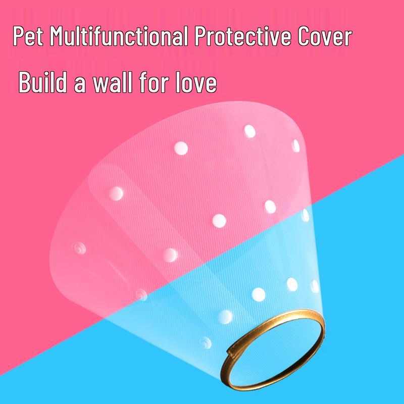 Elizabethan Pet Collar: Anti-Bite Protective Headgear for Dogs and Cats, Snap-On Plastic Round Postoperative Shield Depth 12.5cm, Neck 14-19cm белый
Elizabethan Pet Collar: Anti-Bite Protective Headgear for Dogs and Cats, Snap-On Plastic Round Postoperative Shield Depth 12.5cm, Neck 14-19cm белый