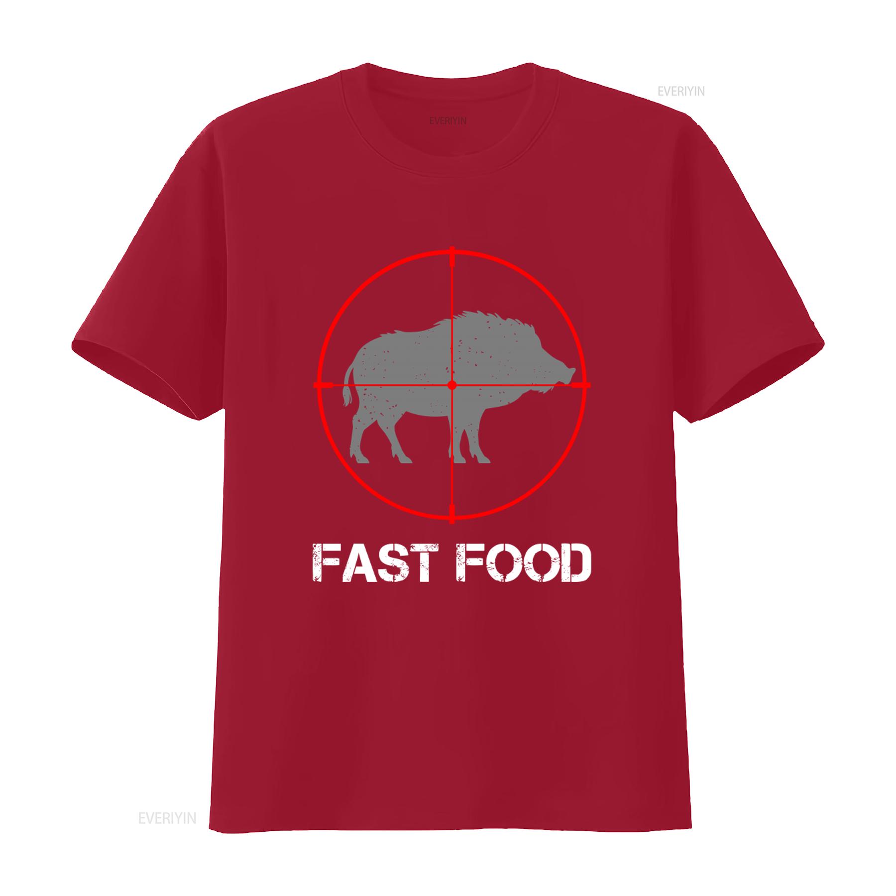 Fast Food Wild Boar Hunting T Shirt Unique s for Men vintage Washed fashion Top For Everyday Wear Stretched designer clothes S
Fast Food Wild Boar Hunting T Shirt Unique s for Men vintage Washed fashion Top For Everyday Wear Stretched designer clothes S