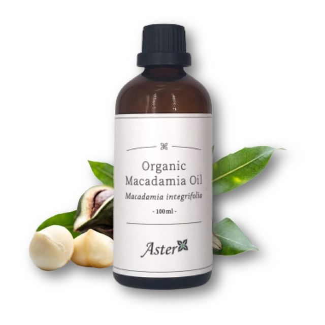 Aster Aroma - Organic Macadamia Oil 100ml
Aster Aroma - Organic Macadamia Oil 100ml