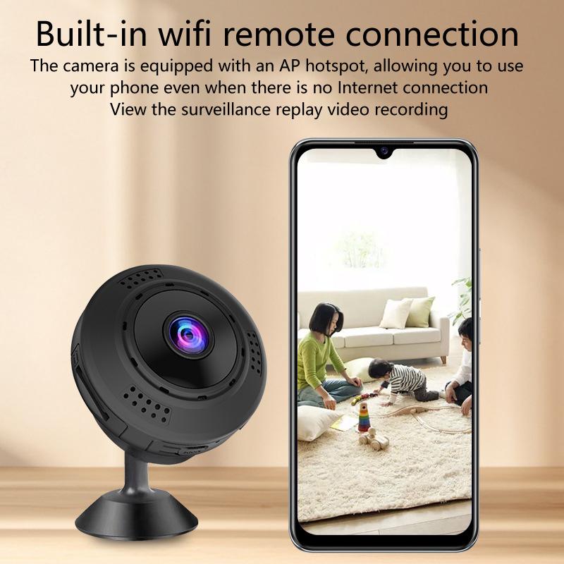 A9S Camera HD Wireless Network WIFI Home Camera Outdoor Sports Night Vision Infrared Camera Smart Ho 1pc
A9S Camera HD Wireless Network WIFI Home Camera Outdoor Sports Night Vision Infrared Camera Smart Ho 1pc