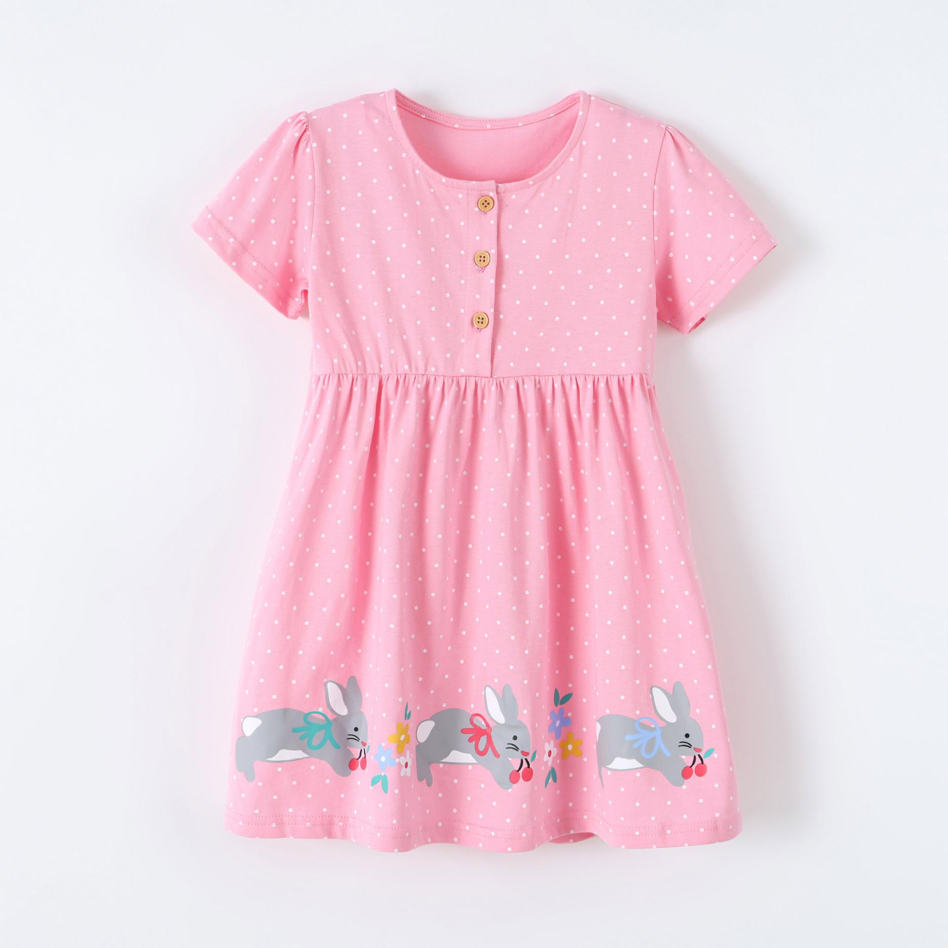 Princess Girl Dress - Children s Casual Rabbit Print Dress 90cm(2-3Y)
Princess Girl Dress - Children s Casual Rabbit Print Dress 90cm(2-3Y)