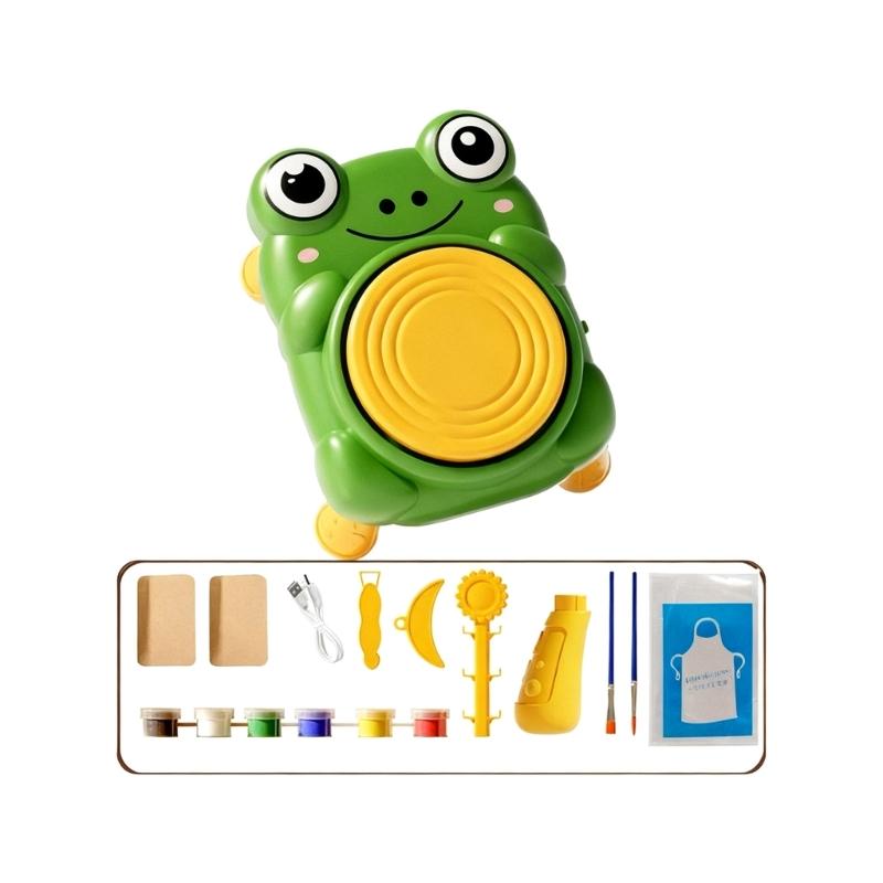 Childrens Craft Clay Art Machine Quiet Motor Ceramic Tool Set for Home Activity
Childrens Craft Clay Art Machine Quiet Motor Ceramic Tool Set for Home Activity