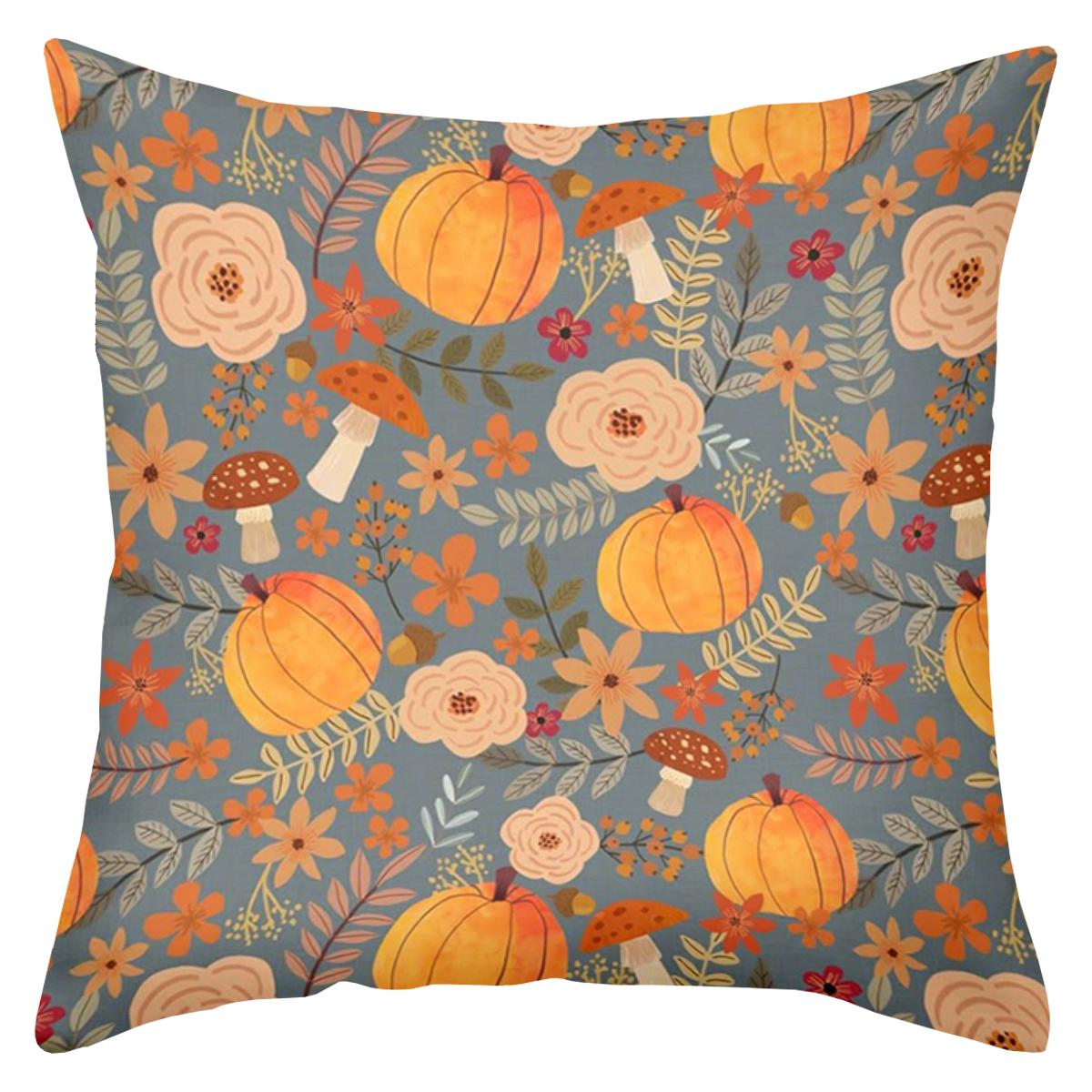 1 pieces -2D flat printing Autumn Floral Pumpkins Pattern Decorative Cushions Polyester pillowcase, sofa decorative cushion cov 45x45cm
1 pieces -2D flat printing Autumn Floral Pumpkins Pattern Decorative Cushions Polyester pillowcase, sofa decorative cushion cov 45x45cm