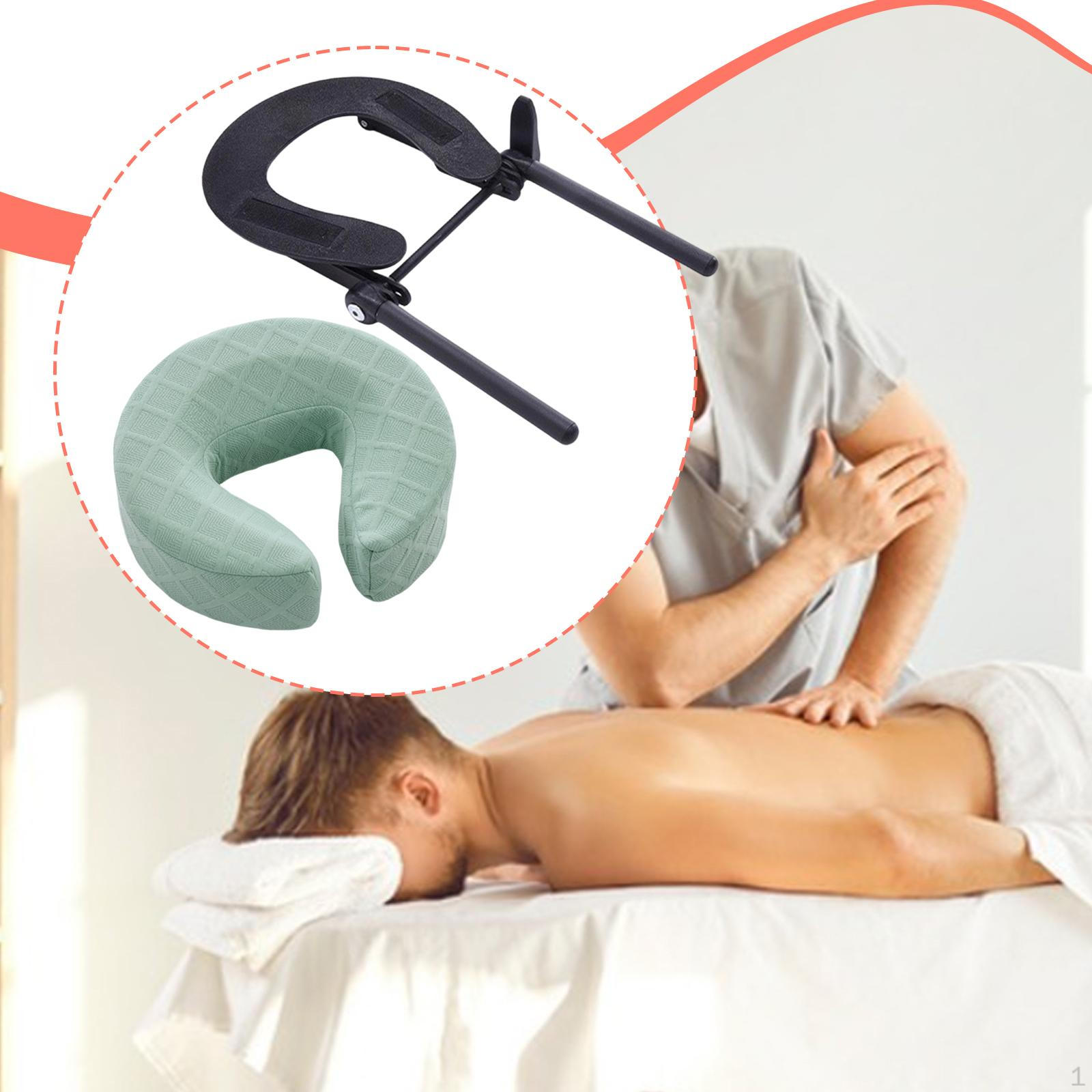 Comfortable And Reusable Headrest for Bed, Ideal Spa Office. Green
Comfortable And Reusable Headrest for Bed, Ideal Spa Office. Green