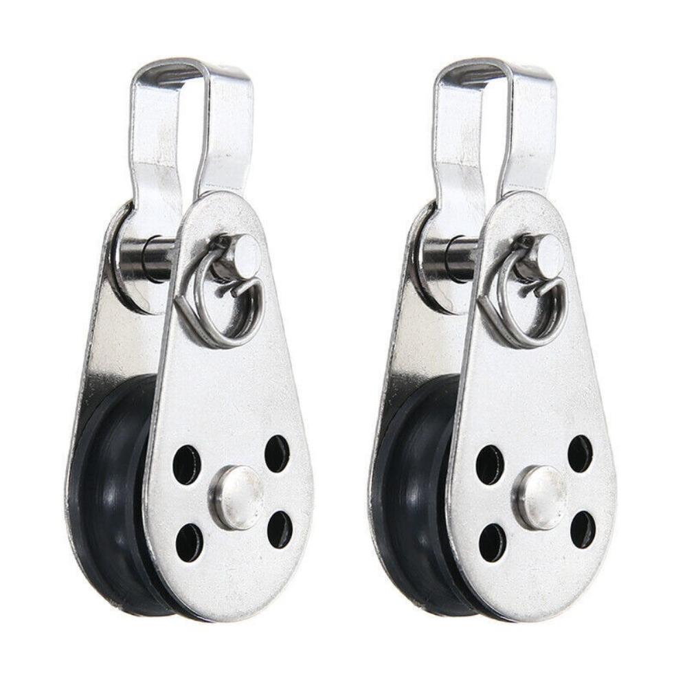 2pcs 304/316 Stainless Steel Pulley 25mm Marine Hardware Load Bearing Swivel Kayak Boat Accessories 316 Stainless Steel-2pcs
2pcs 304/316 Stainless Steel Pulley 25mm Marine Hardware Load Bearing Swivel Kayak Boat Accessories 316 Stainless Steel-2pcs