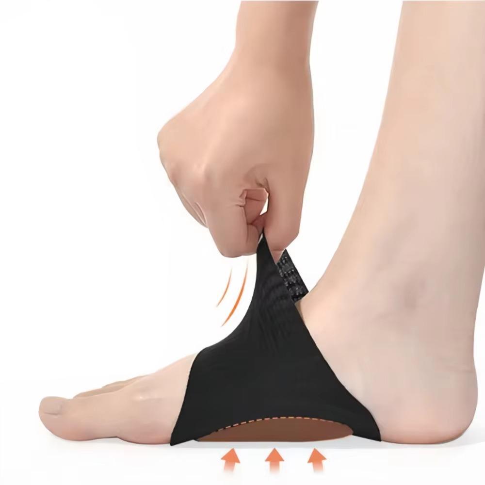 Soft Silicone Silicone Arch Pad Ultra-thin Design Breathable Material Arch Support Flat Foot Correction Thickened Support чорний
Soft Silicone Silicone Arch Pad Ultra-thin Design Breathable Material Arch Support Flat Foot Correction Thickened Support чорний
