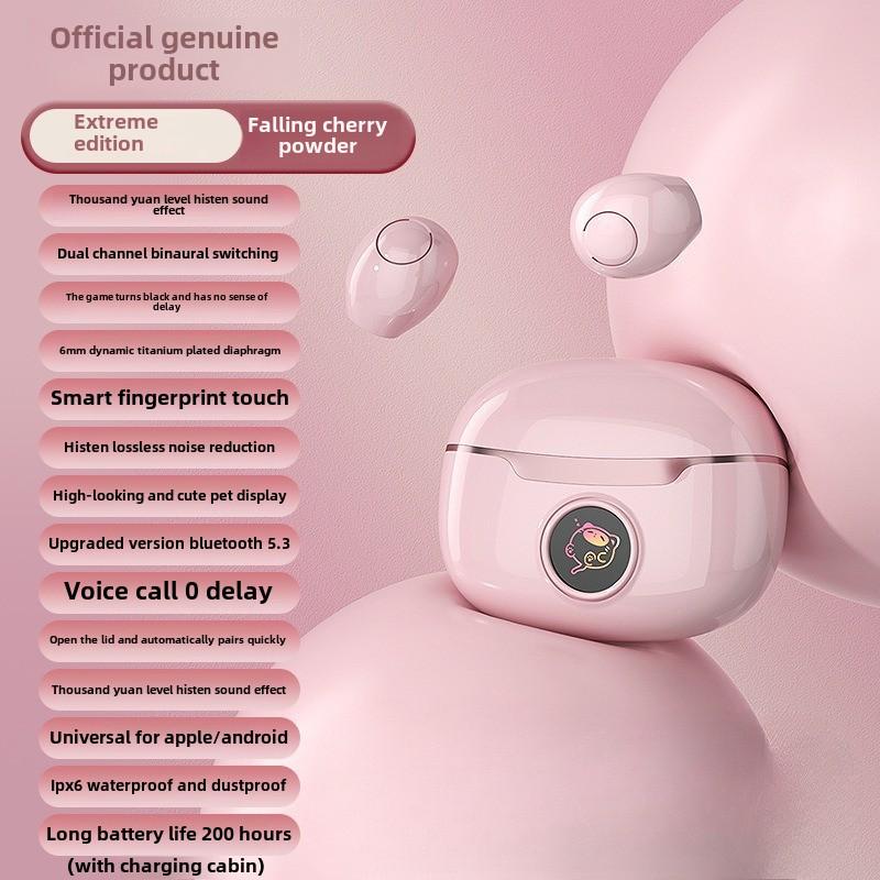 Новые наушники Sleep Bluetooth, беспроводные внутриканальные наушники с функцией шумоподавления и мини-Bluetooth розовый
Новые наушники Sleep Bluetooth, беспроводные внутриканальные наушники с функцией шумоподавления и мини-Bluetooth розовый