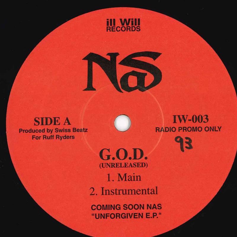 12inch Record NAS - G.O.D. / The Cross IW003 Ill Will Record US Rap & Hip-Hop/R&B Used
12inch Record NAS - G.O.D. / The Cross IW003 Ill Will Record US Rap & Hip-Hop/R&B Used