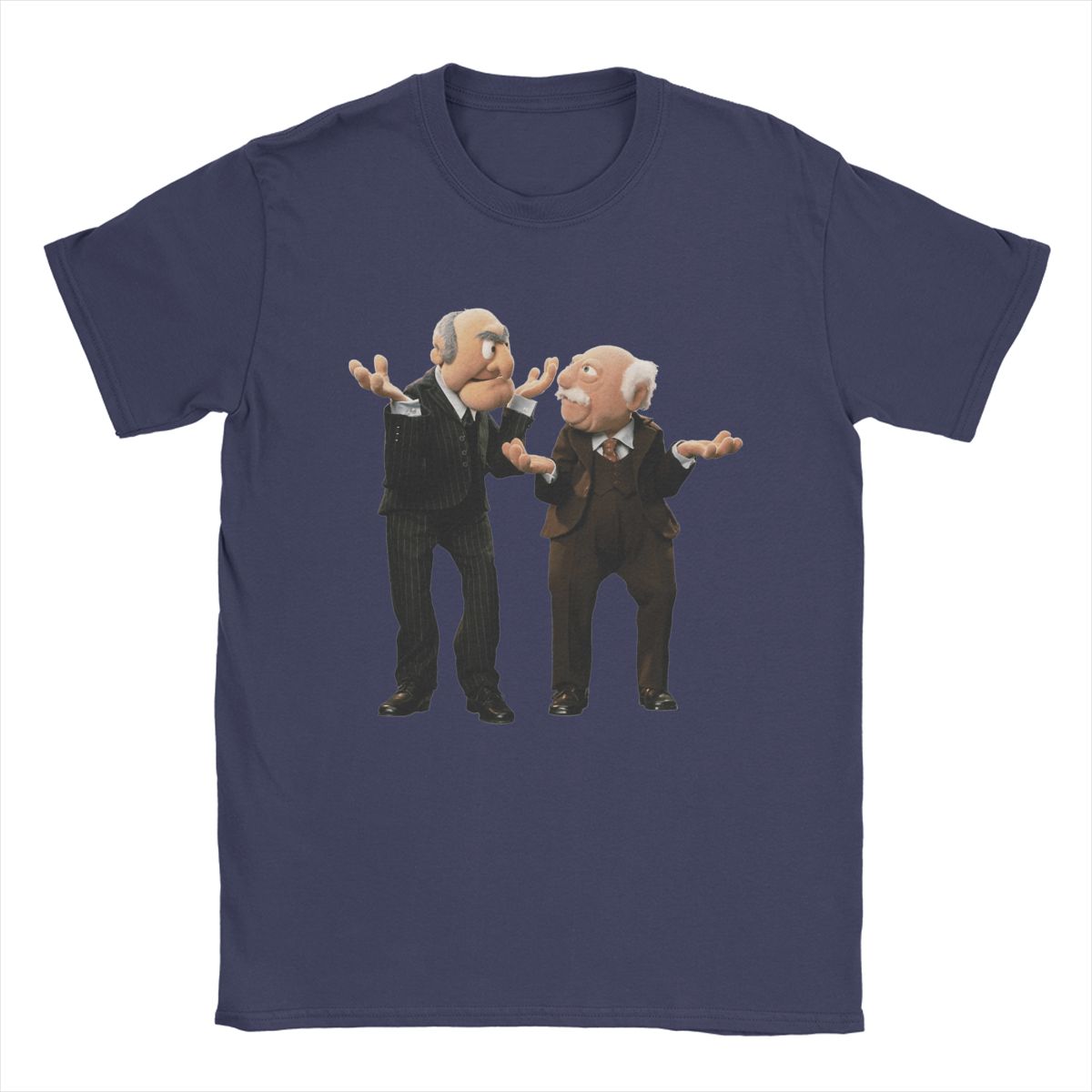 Statler And Waldorf Men s T Shirts Awesome Tee Shirt Short Sleeve O Neck T-Shirts Pure Cotton Party Clothes 3XL
Statler And Waldorf Men s T Shirts Awesome Tee Shirt Short Sleeve O Neck T-Shirts Pure Cotton Party Clothes 3XL