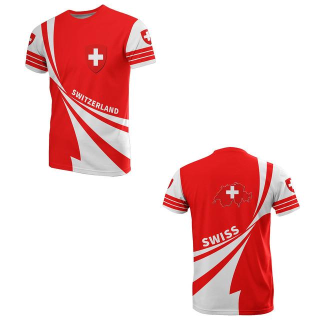 Swiss Flag Soccer Jersey T-shirts Summer Short Sleeved Casual Sports T Shirt Switzerland Football Clubs Fashion Clothes L
Swiss Flag Soccer Jersey T-shirts Summer Short Sleeved Casual Sports T Shirt Switzerland Football Clubs Fashion Clothes L