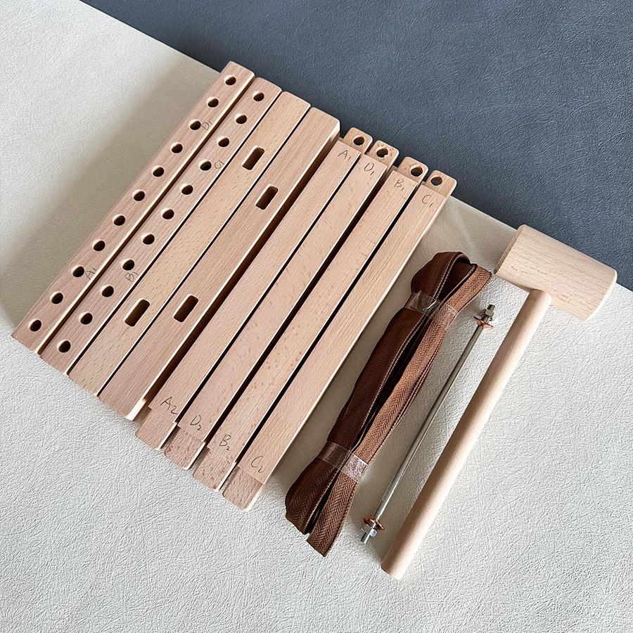 Children s Handmade Solid Wood Folding Stool with Mortise and Tenon Structure - DIY Material Kit
Children s Handmade Solid Wood Folding Stool with Mortise and Tenon Structure - DIY Material Kit