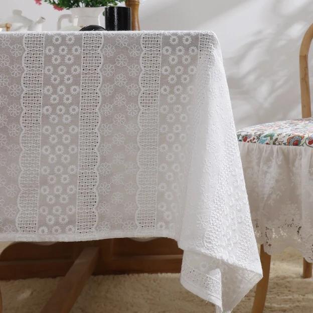French Lace Tablecloth Cotton White Embroidered Coffee Tea Table Cover Vintage Rustic Pastoral Kitchen Dining Wedding Decoration 90x90cm
French Lace Tablecloth Cotton White Embroidered Coffee Tea Table Cover Vintage Rustic Pastoral Kitchen Dining Wedding Decoration 90x90cm